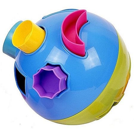 Triedič tvarov orb detská hračka - 15 cm (90689)