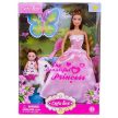 Defa Lucy bábika princezná s dievčatkom a poníkom (91469)