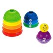 Fisher-Price 10-dielna farebná pohárová pyramída (96897)