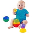 Fisher-Price 10-dielna farebná pohárová pyramída (96897)