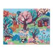 Janod magické puzzle les s baterkou 24 ks - KP HRAČKA