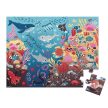 Janod magické puzzle oceán s baterkou 24 ks - KP HRAČKA