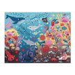 Janod magické puzzle oceán s baterkou 24 ks - KP HRAČKA