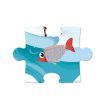 Janod Život na ledě hmatové puzzle 20 ks - KP HRAČKA