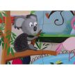 Janod Den v zoo hmatové puzzle 20 ks - KP HRAČKA