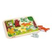 Janod Lesní 7 kusů dřevěné puzzle - 3D - KP HRAČKA