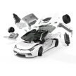 Airfix Lamborghini Aventador white (J6019)